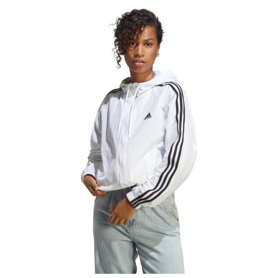 Adidas Γυναικείο αντιανεμικό μπουφάν Essentials 3-Stripes Woven Windbreaker
